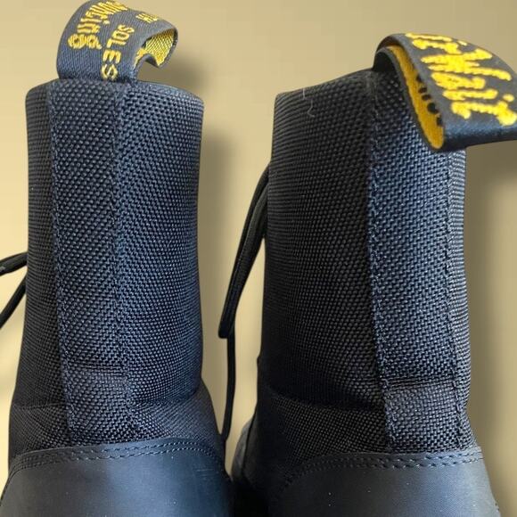 Like New! Dr. Martens Combs Combat Black Boots - Picture 9 of 12